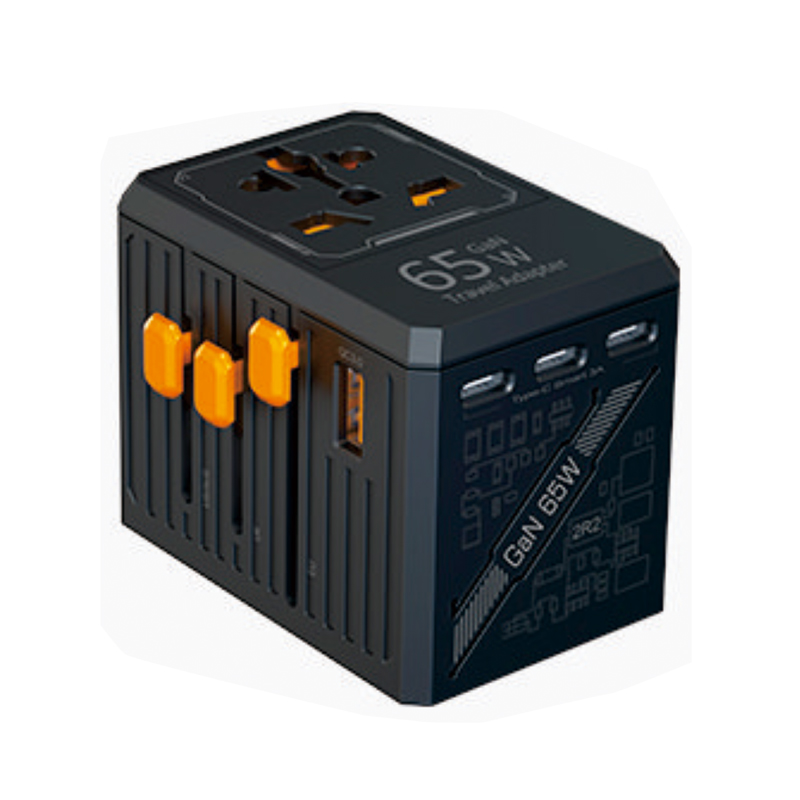 氮化镓PD快充多国旅游插头转换插座USB 35W/45W/65W