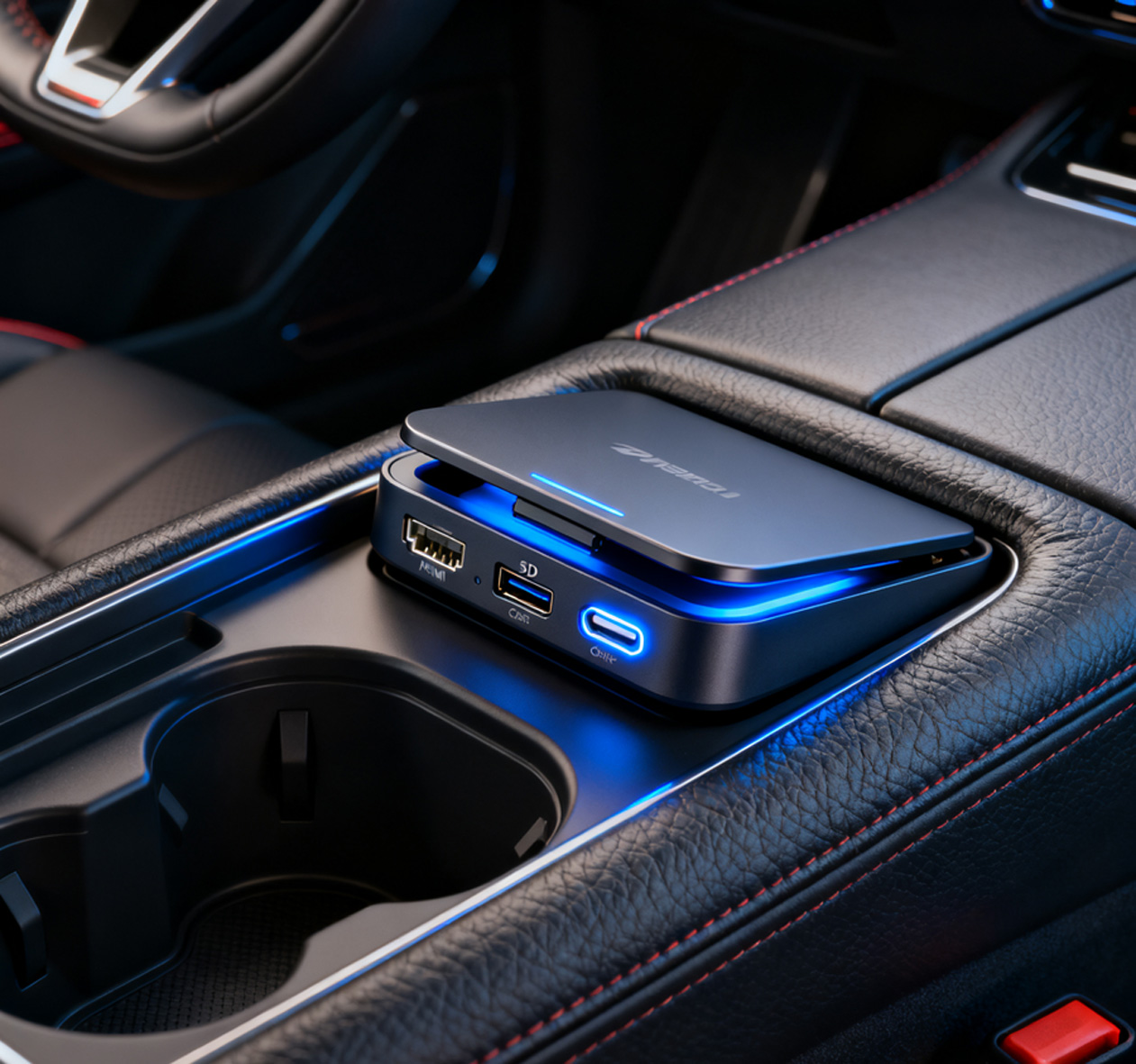 新能源汽车智能充电拓展坞