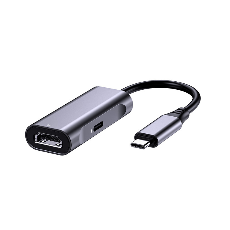 Type-c转HDMI扩展坞 4K60Hz+PD快充高清视频转接线