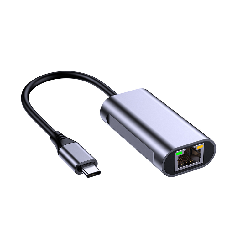 USB Type-C转RJ45千兆网口转换器扩展坞