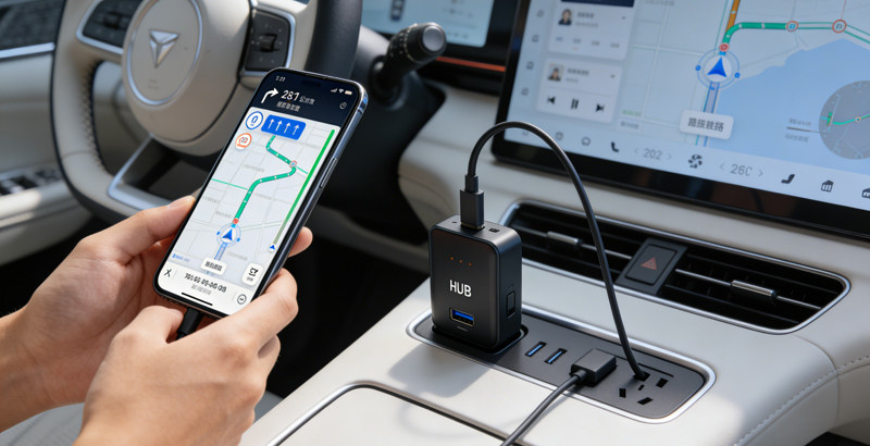 车规级车载-HUB扩展坞