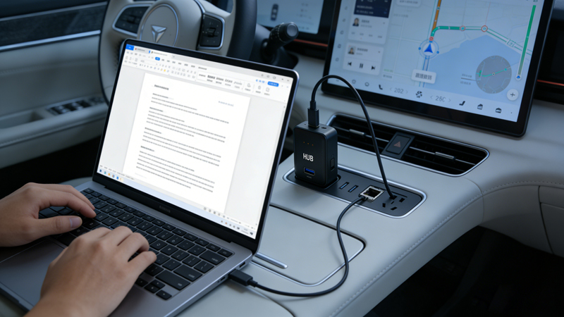 车规级车载-HUB拓展坞