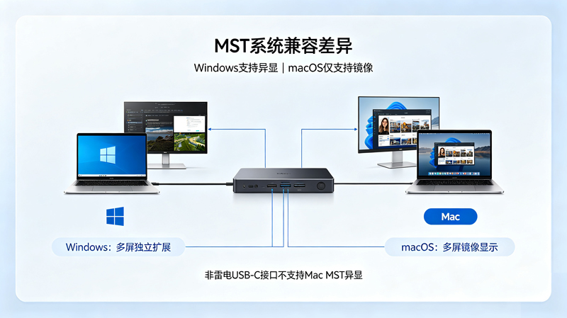 MST统统兼容差异